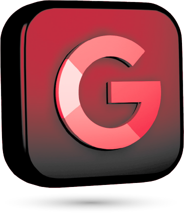 Cartoon Google logo.