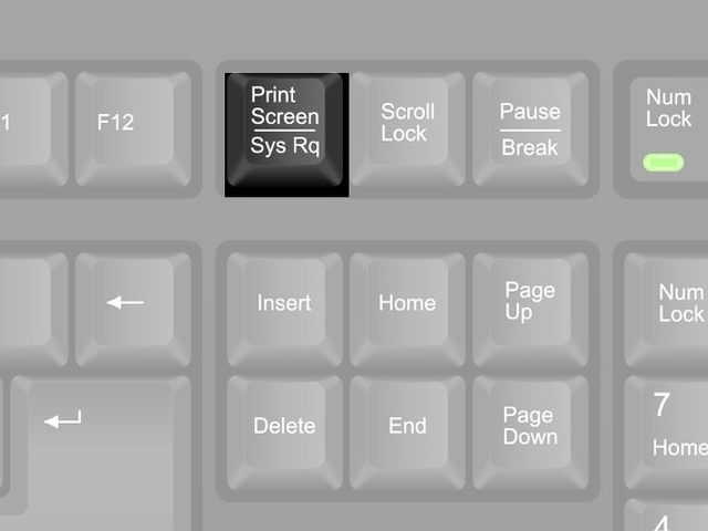 How to take a screenshot and email it to us
